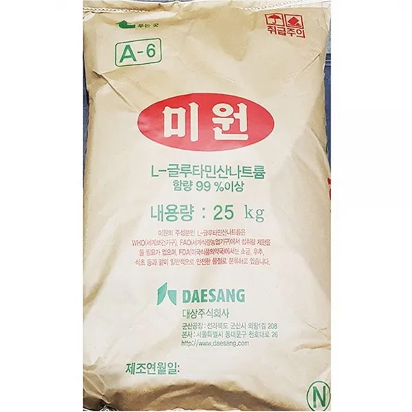 승호케미 미원 업소용식자재 25KgX1개 대상 지미조미료, 1