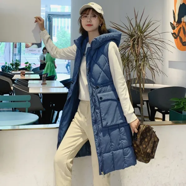 벨르비쥬 헬리아 루즈핏 패딩조끼