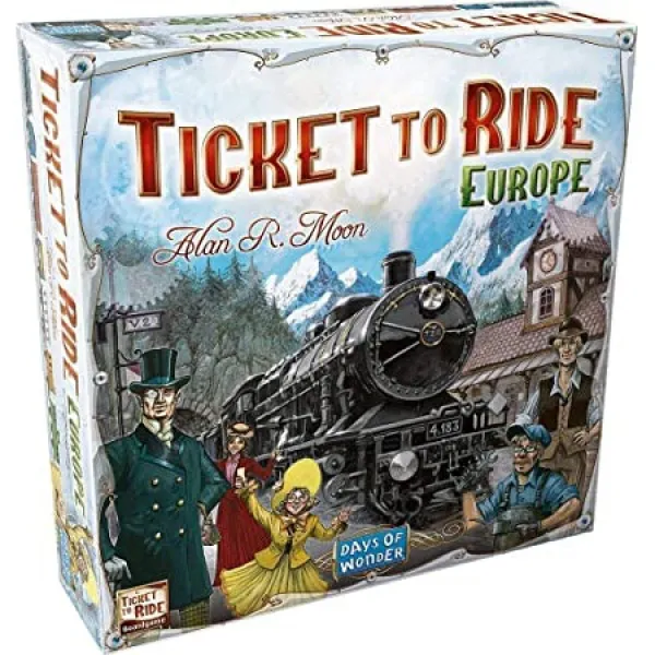 적격 주문에 대한 및 반품. Amazon UK에서 Days of Wonder DOW7202 Ticket to Ride Europe을 구, One Color