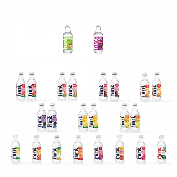 Hint Water 힌트 워터 Discovery Pack 17 Different Flavors 17 가지 맛 24개