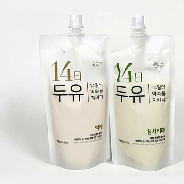 잔다리마을 마시는콩 14일두유백태두유청서리태두유마시는두유신선한두유건강음료, 청서리태 180g 10팩
