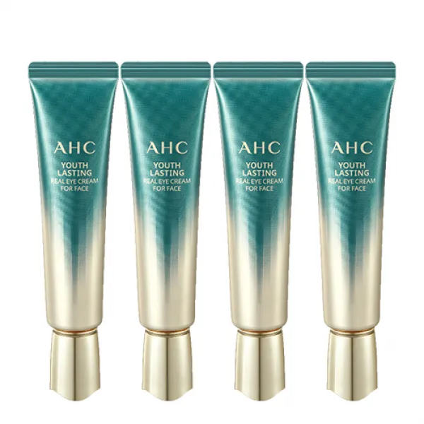 AHC 유스래스팅 리얼 포 페이스 시즌9 30ml 아이크림, 4개