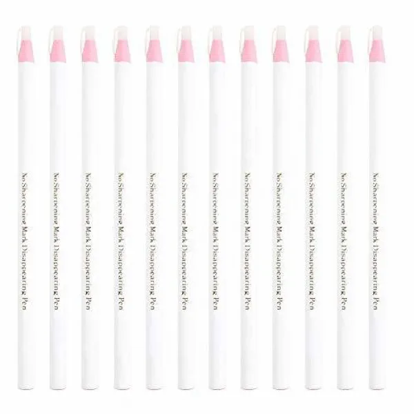 Wal front 12pcs/Pack Sewing Mark Pencil Fabric Invisible Erasa/442738, 상세내용참조, 상세내용참조, 상세내용참조