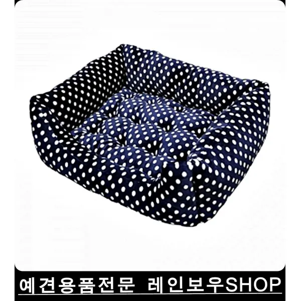심리적안정 폭신 애견 애묘방석 블루 강아지방석 강아지잠자리