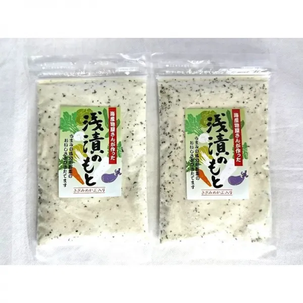 味彩 바닷길 절임 소 단위 째 순무 300g × 2 봉지, 1