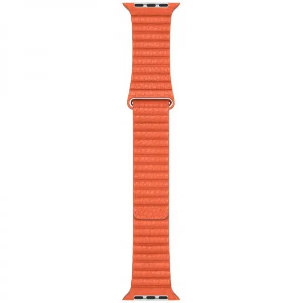 Apple Watch 44mm 케이스 용 선셋 가죽 루프 L