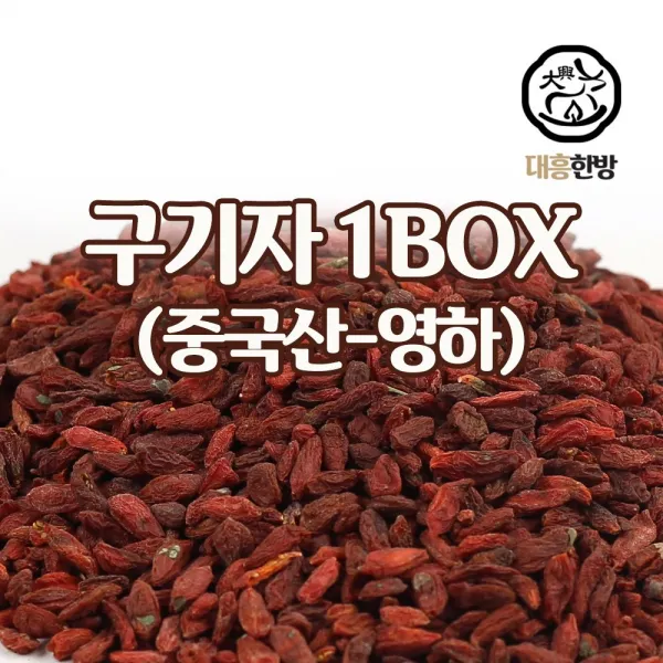 대흥한방 구기자 중국산(영하) 1BOX (21kg), 21kg