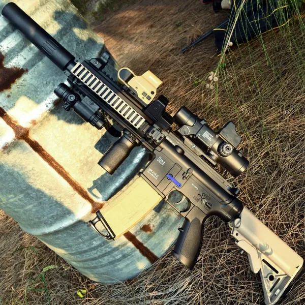 전동건 M416 배그총 서바이벌 전동건 자동 기관단총, 7.수류탄런처 m416 샌드