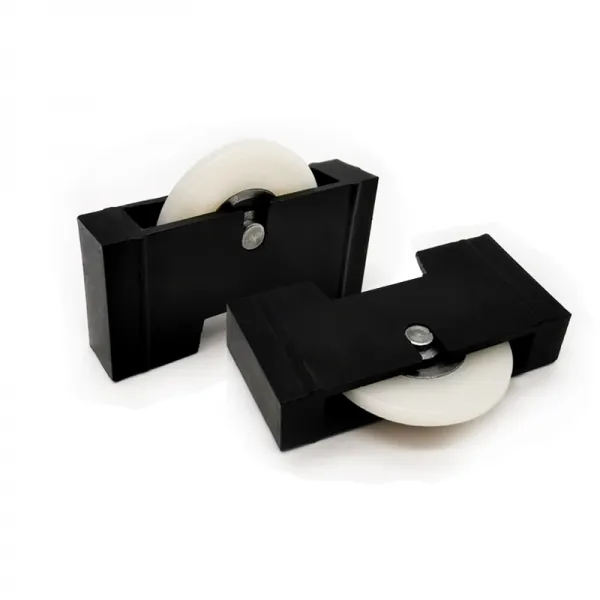 T형 유리 푸시 나이프 가이드 휠 풀리 뮤트 마모 저항성 대형 백 4pcs유리 커터 01 4 Pcs