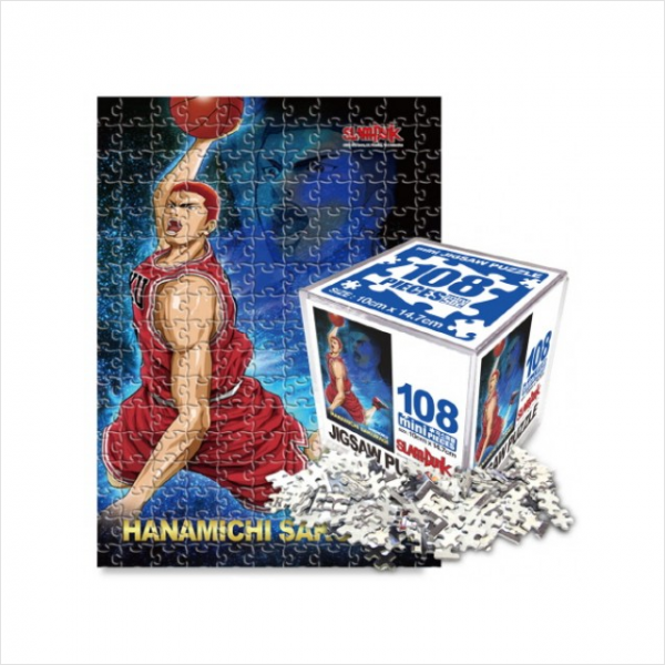 슬램덩크 직소퍼즐 108pcs 하나미치사쿠라기 Act Zero(북산고 강백호)