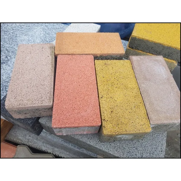  10장 보도블록 200x100 <with보도블럭> 보도블럭 인테리어 건축자재 벽돌 인테리어벽돌 블록 벽돌집 벽돌블럭 시멘트벽돌 인조벽돌 조적 적벽돌 파벽돌 신흥산업 8cm 9장