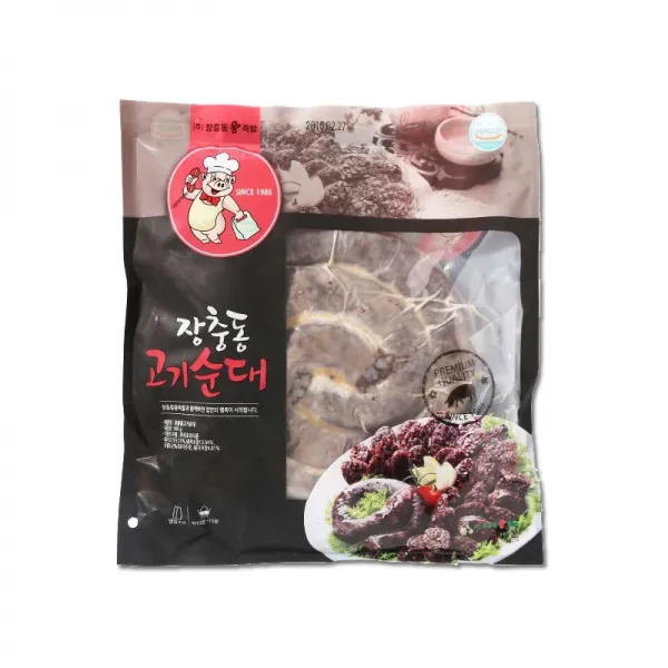 장충동왕족발 고기순대 1kg, 1개