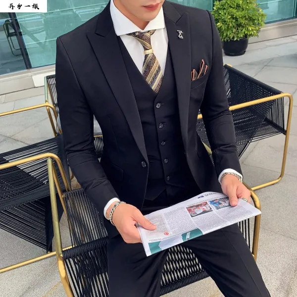 폭도들이 있다 옷155 가을 작은 키 양복 정장 숏남자 캐쥬얼 캐주얼 왜소 코디 비즈니스룩 Chic 코트