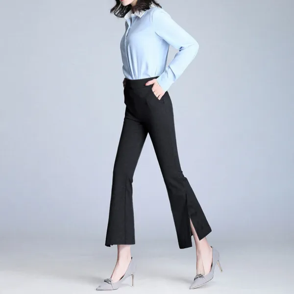 아야야 9부 부츠컷 옆트임 디자인