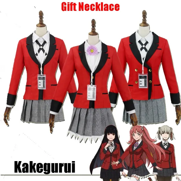 코스프레 의상 일본 학교 여자 유니폼 풀 세트 강박 도박꾼 코스프레2995 