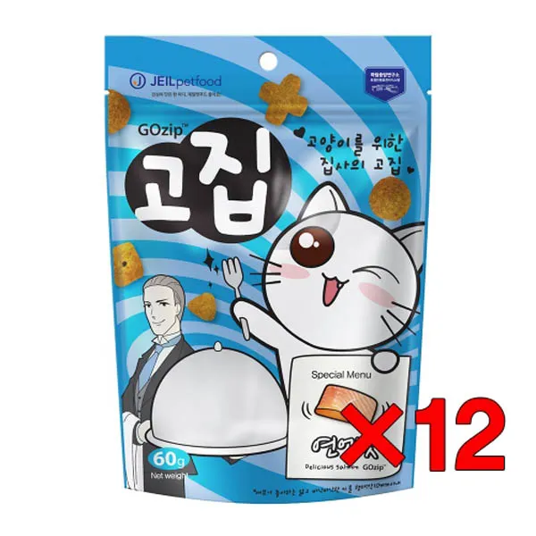고집 연어맛 60g 특가할인12개묶음 12개