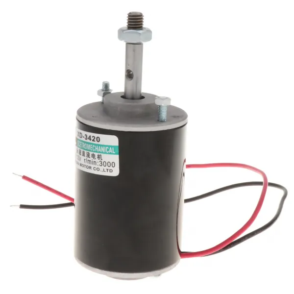 STK12V 30W 3000RPM 고속 CW / CCW 뒤집을 수있는 영구 자석 DC 모터