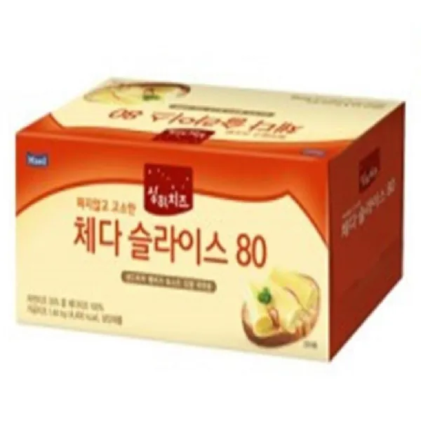 [메가마트] 매일 체다치즈 80매 1.44kg, 1개