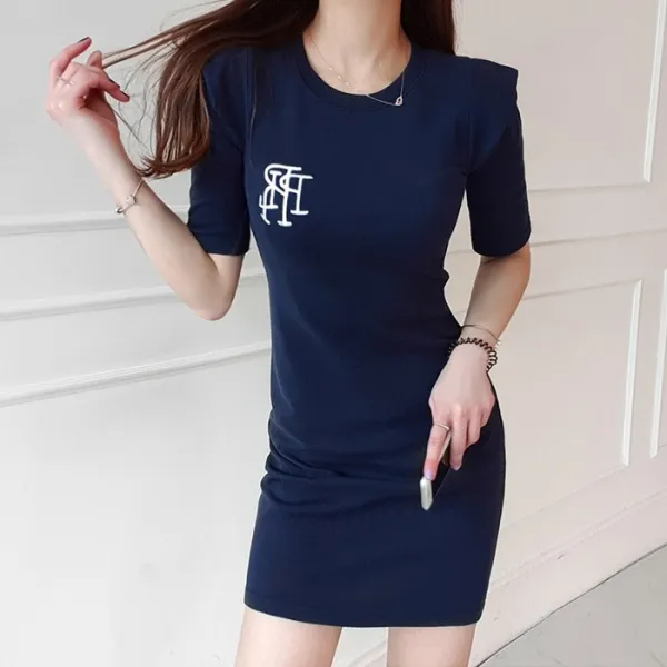 금찌 케네디 자수 원피스 ST3446D