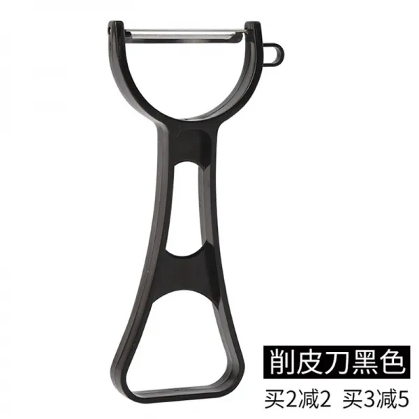 과일 껍질깎이 껍질 벗기기 감자 칼 스테인레스 스틸 사과 껍질깎기 신기 다기능 대패기, 블랙 예매 5달