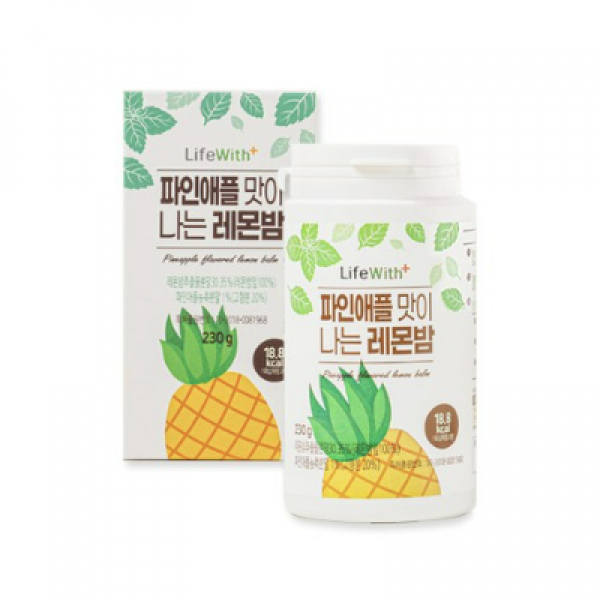 파인애플 맛이 나는 레몬밤 /맛있는차/물마시기도움, 3개, 230g