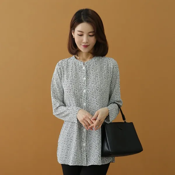 엄마옷 데드라 TBZ2221 밤안개차이나블라우스