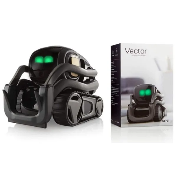 Amazon Alexa 내장 기능이있는 홈 로봇 인 Anki의 Amazon Renewed Vector Robot (갱신) PROD1640000802, 한 가지 색