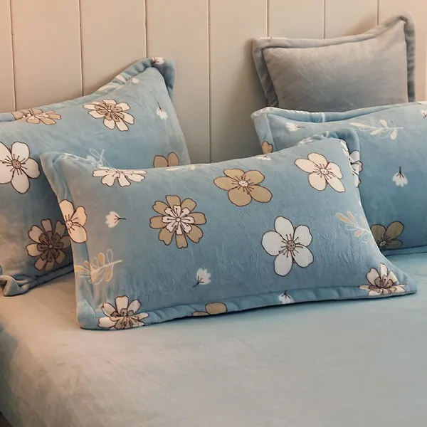 스더샵 학생복 베갯잇 대 룩 크리스탈 융털 커버 싱글 기숙사 하나 겨울 48cmx74cm