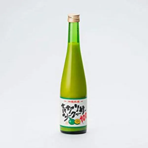 沖縄特産販売 青切りシークワーサー100 500ml ×3本 오키나와 특산 판매 파랑 삭감 시쿠와 사 100 500ml × 3 개, 1