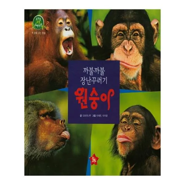 호기심 오감 자연관찰 01 까불까불 장난꾸러기 원숭이 땅에 사는 동물 글뿌리