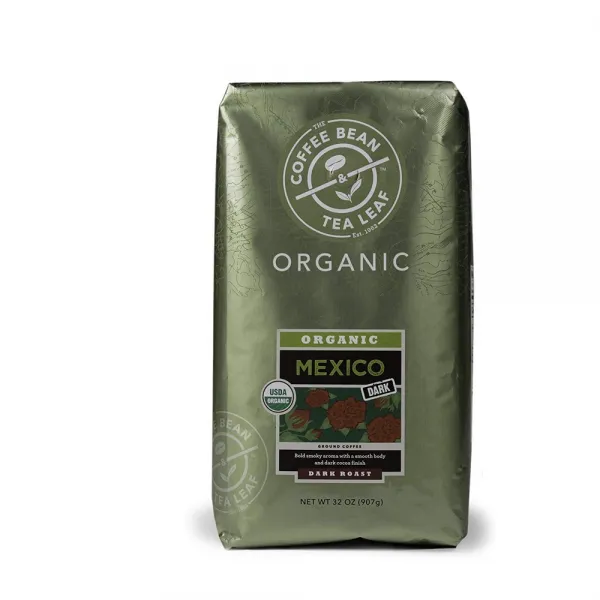 Coffee Bean & Tea Leaf 멕시코 오가니농 다크 로스트 그라운드 커피 -, 상세설명참조, 선택