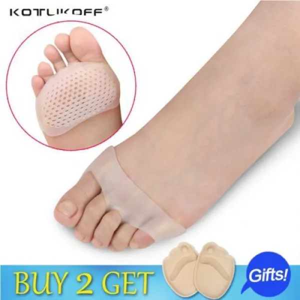 [해외] 셀룰러 숨 SOFT SILICONE 젤 TOE PADS (HIGH) 저 (힐 SHOCK 흡수 ANTI, Free Size