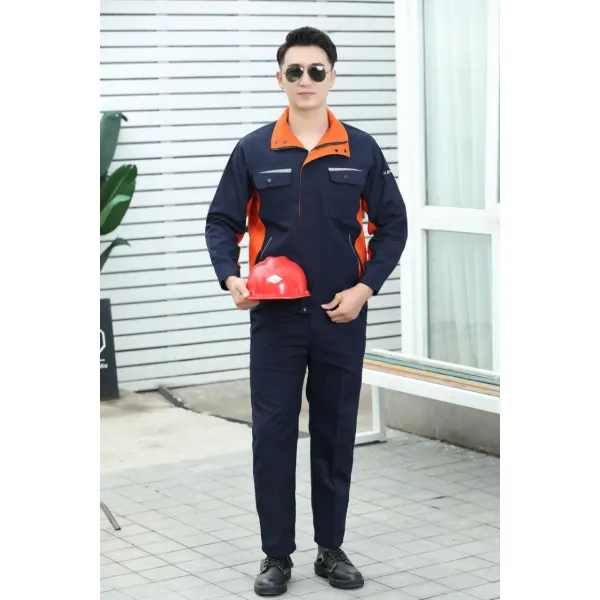 가을작업복 카고 유니폼 남자 봄가을 노동보호 차수리 도리로써 설득하다 작업장 공정복 긴 소매 인쇄레터링 4870081474
