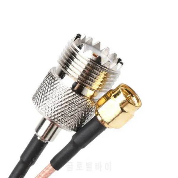 SMA 남성 마개 주름 접합기에 RG316 케이블 잠바 떠꺼머리 UHF SO239 여성, 상세내용참조