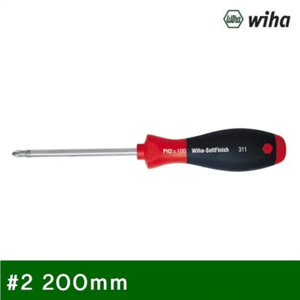 소프트그립드라이버-311(십자) (샵)2 200mm 318mm (1EA) - (드라이버/수공구/임팩드라이버/작업공구/수작)