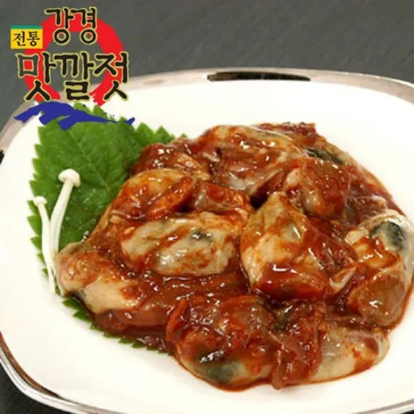 [강경젓갈]전통 강경맛깔젓 굴젓 500g, 없음, 상세설명 참조