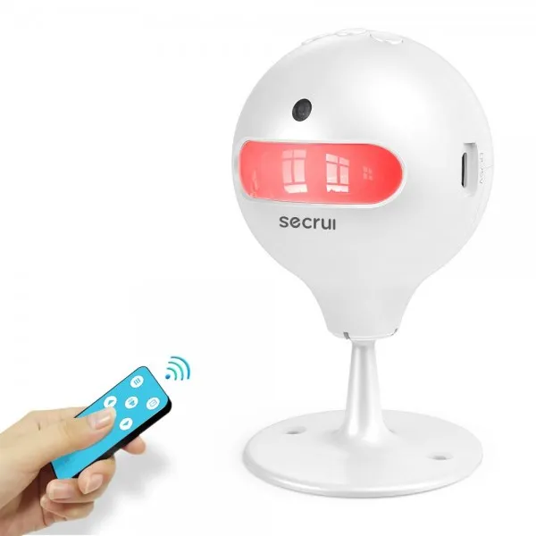 모션 센서 알람 홈 쇼핑 스토어 원격 제어 실내 동작 탐지기 경보와 120dB 5 도어 알람 모드 4 볼륨 레벨, 단일상품