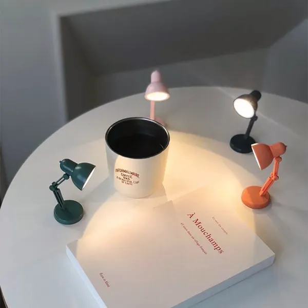 네이드 미니즈LED램프 스탠드 감성조명 취침등 수유등 무드등 수면등 아이방 간접 캠핑, 화이트