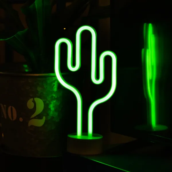 어반led 어반 Led 네온사인 네온조명 무드등 시리즈 B 선인장 스탠드