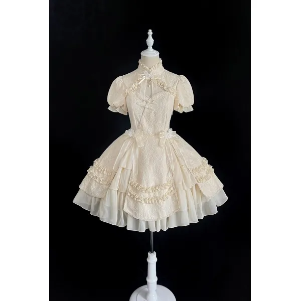 린넨원피스 Alice girl오리지널 뉴타입 나비꿈 명령 원피스