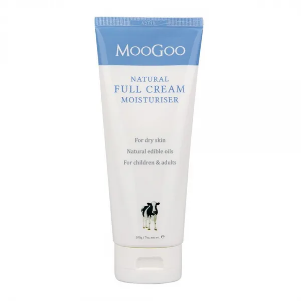 MooGoo Full Cream Moisturiser 200g 호주 무구 풀 크림 모이스춰, 1개