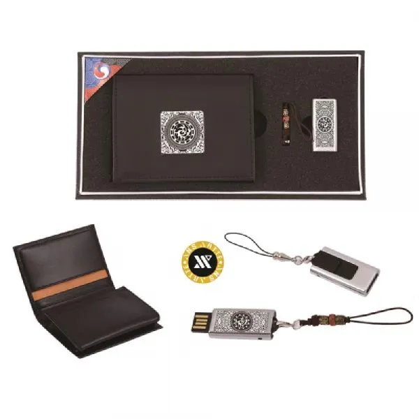 NHPMART◎삼족오자개가죽명함지갑+가띠메탈자개USB(8GB-64GB)+늪마트◎+늪마트◎, ◑다음옵션선택◐32GB, 단일상품