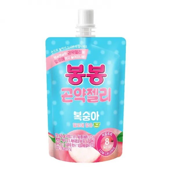 해태음료 봉봉 곤약젤리 복숭아 150ml 20개
