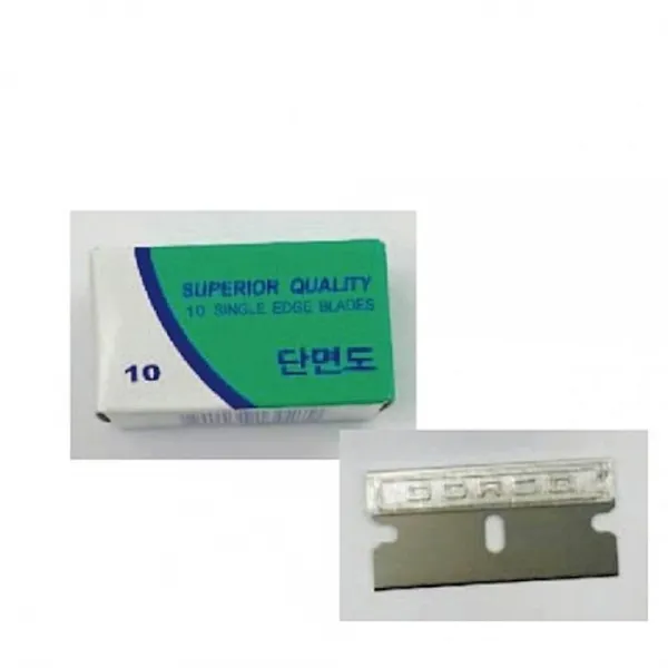 도루코 단면도 DN-52.10pcs 1갑 10개 칼 문구 커터칼 재단기 면도칼 bwtm, 1개