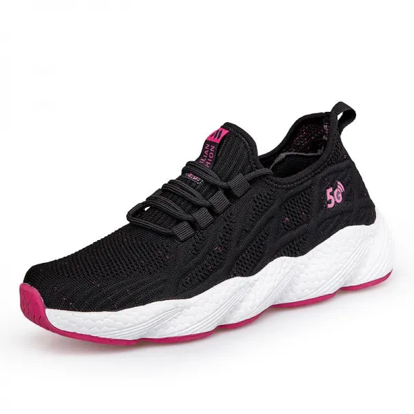 현족은 힘을 주고 발자국은 건지다 노인 봄 여름 계절 소프트 내막 엄마 트레킹화 중년 논슬립 미끄럼방지 레저 여성신발