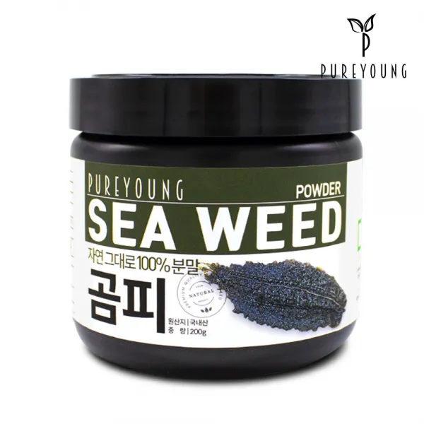 퓨어영 국산 곰피 분말 200g 가루, 1통