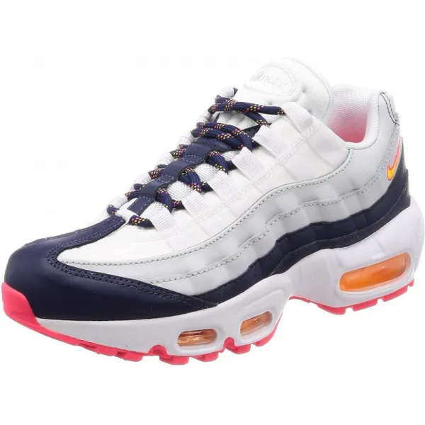 나이키 여자신발 250사이즈 Nike Air Max 95 프리미엄 여성 신발 자정 네이비 / 퓨어 플래티넘 / 레이저