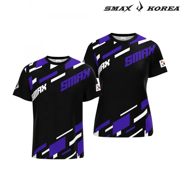 스맥스코리아 배드민턴 볼링 탁구 티셔츠 어깨깡패핏 SMAX-09