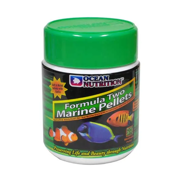  주 가성아쿠아홈펫 오션뉴트리션 포뮬러 투 마린 펠렛 S 100g 열대어 해수어사료 열대어사료 1개