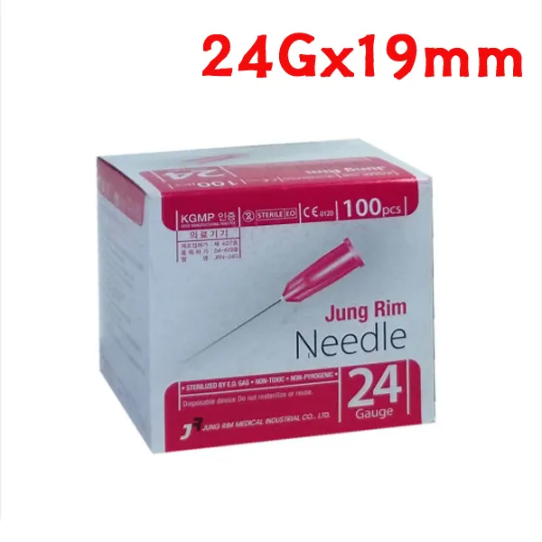 정림 일회용주사바늘 24gx19mm 100개입 X 3개 주사침